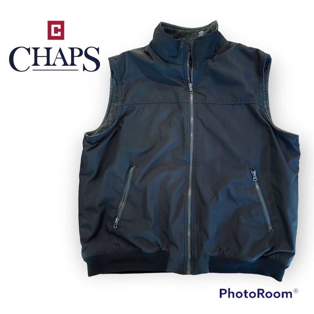 CHAPS fleece lined mens vest Sz XL